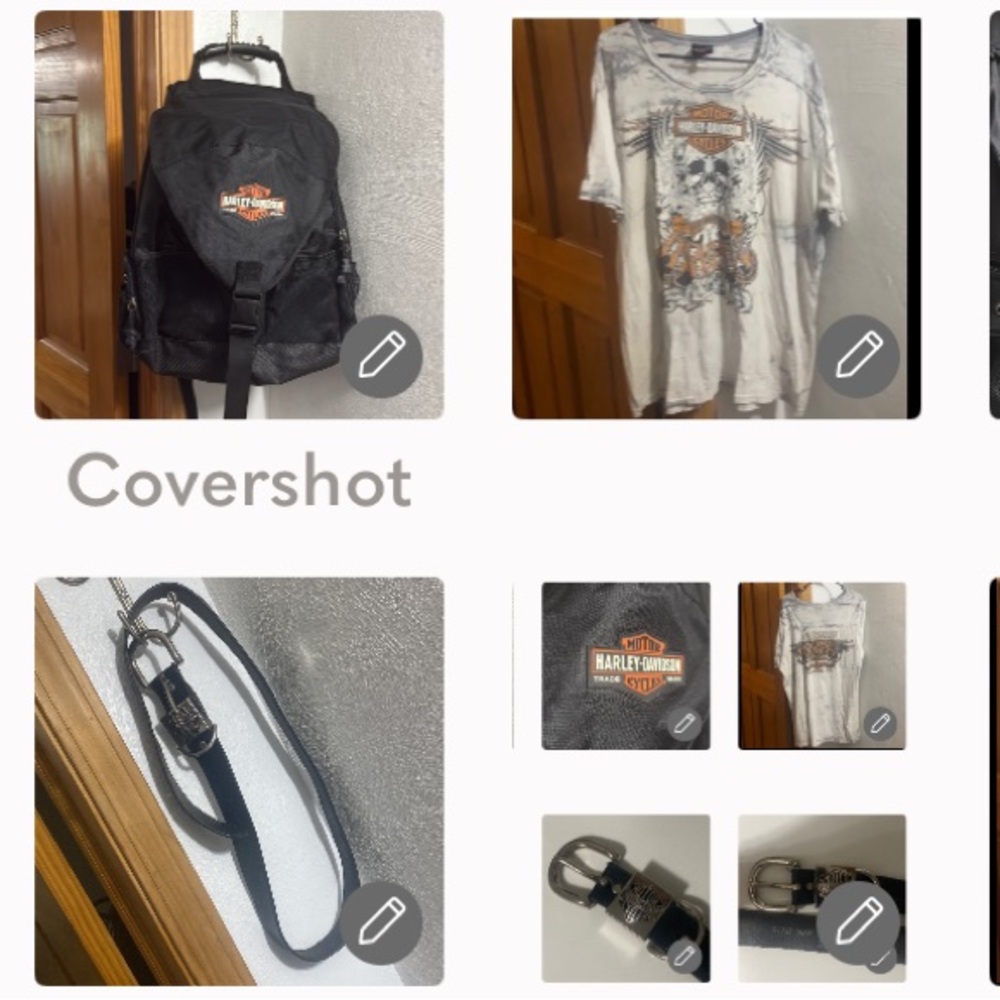 Harley Davidson Helmet Backpack🎒+1X Jersey+Leather USA🇺🇸belt 42